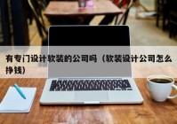 有专门设计软装的公司吗（软装设计公司怎么挣钱）