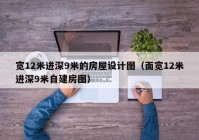 宽12米进深9米的房屋设计图（面宽12米进深9米自建房图）