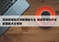 装修敲墙知识讲解图解大全-装修敲墙知识讲解图解大全视频