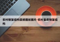 农村钢架结构装修图纸图片-农村盖房钢架结构